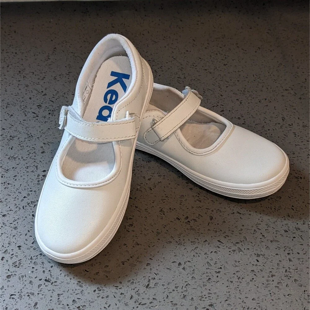 Keds Ella White Mary Jane Girls Size 11 Shoe Bundle